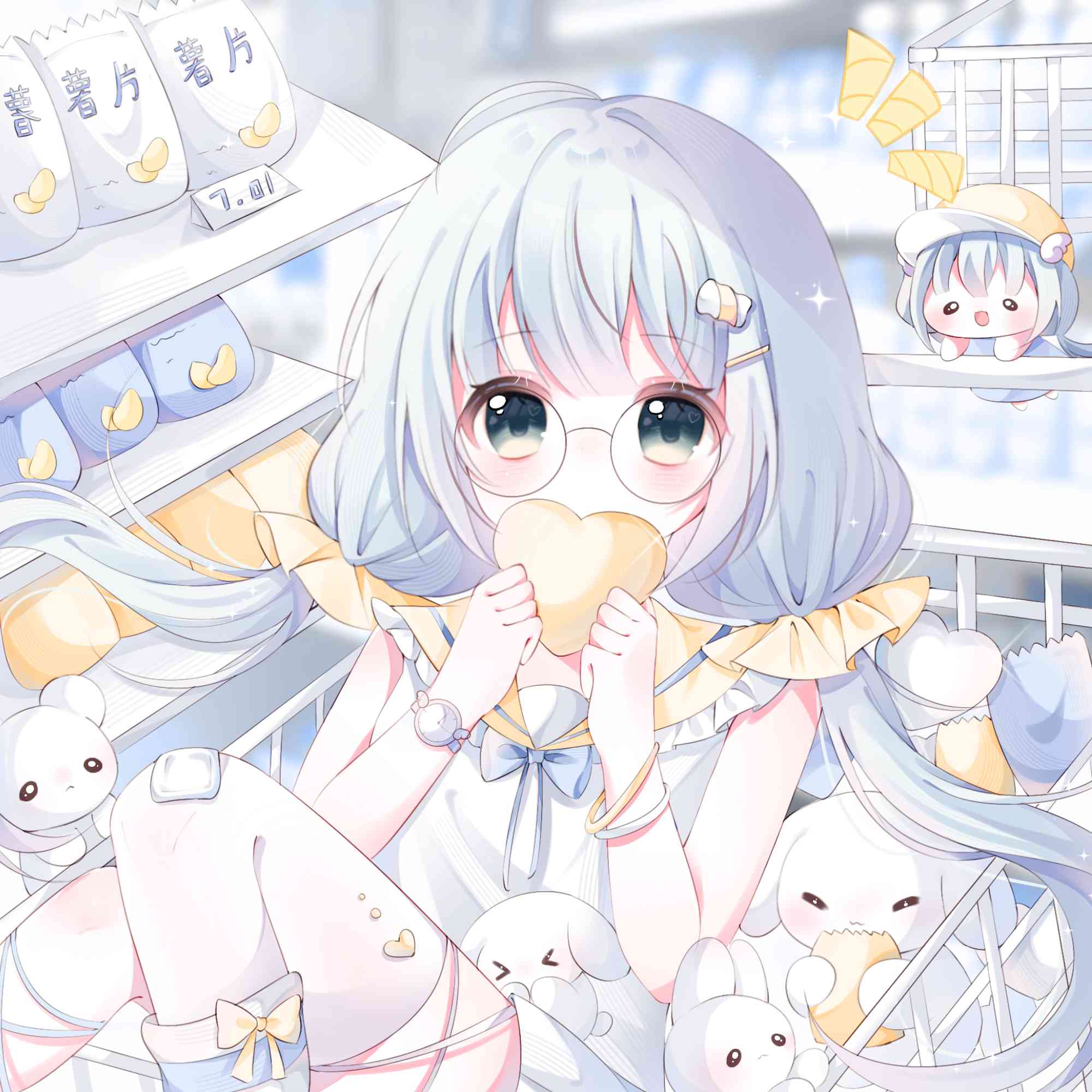 购物车妹（PSD文件）