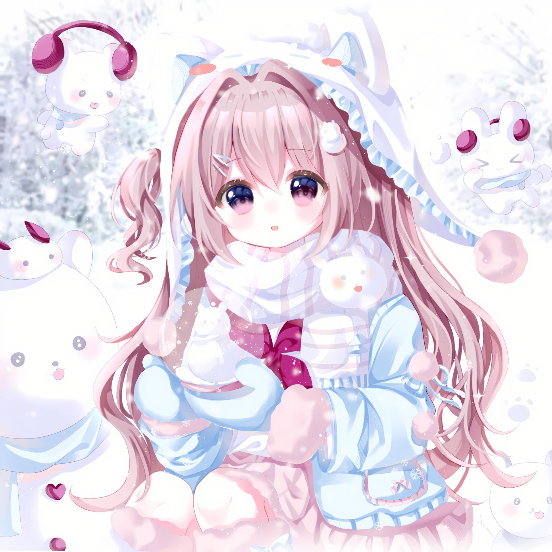 冬日小妹（PSD文件）
