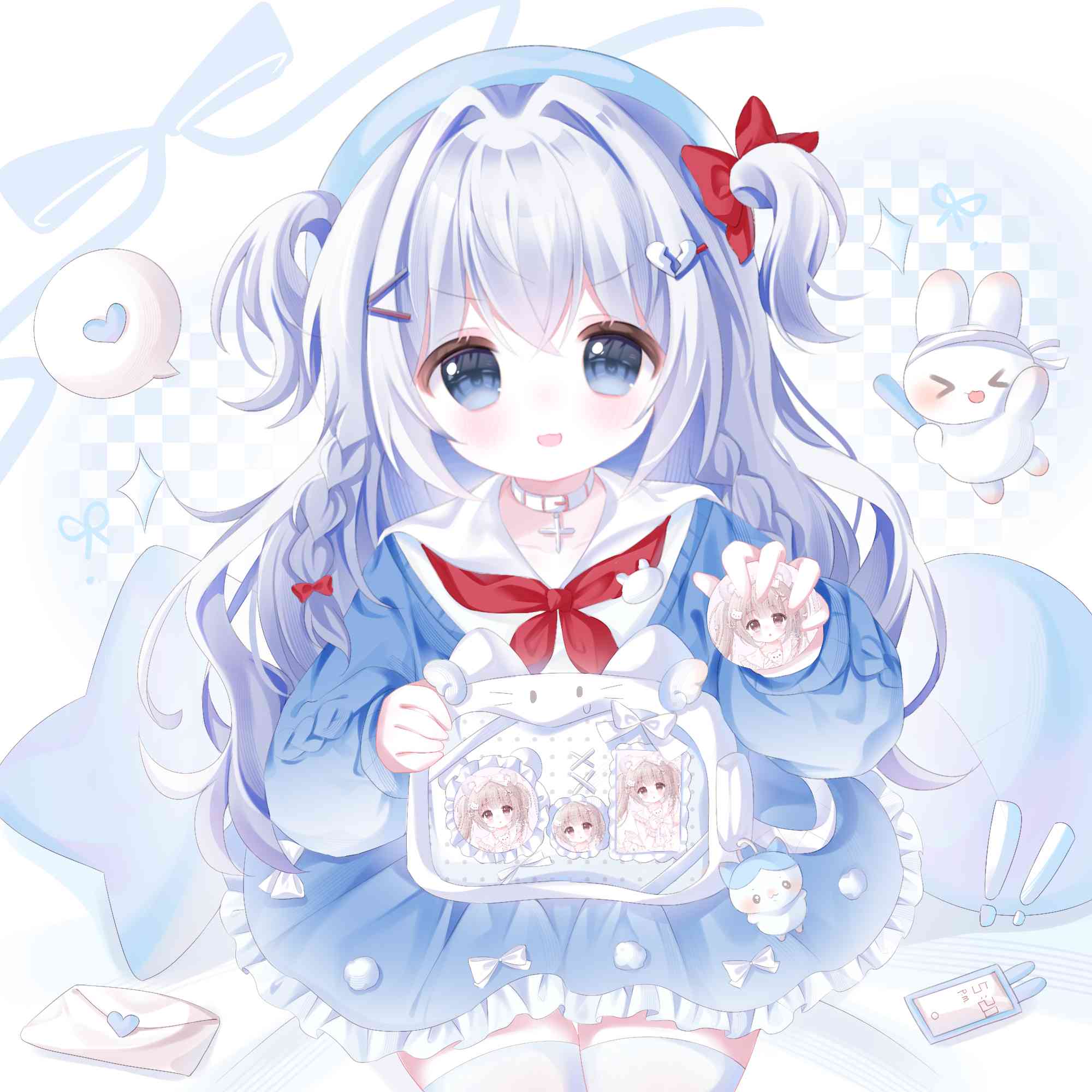 吧唧妹（PSD文件）