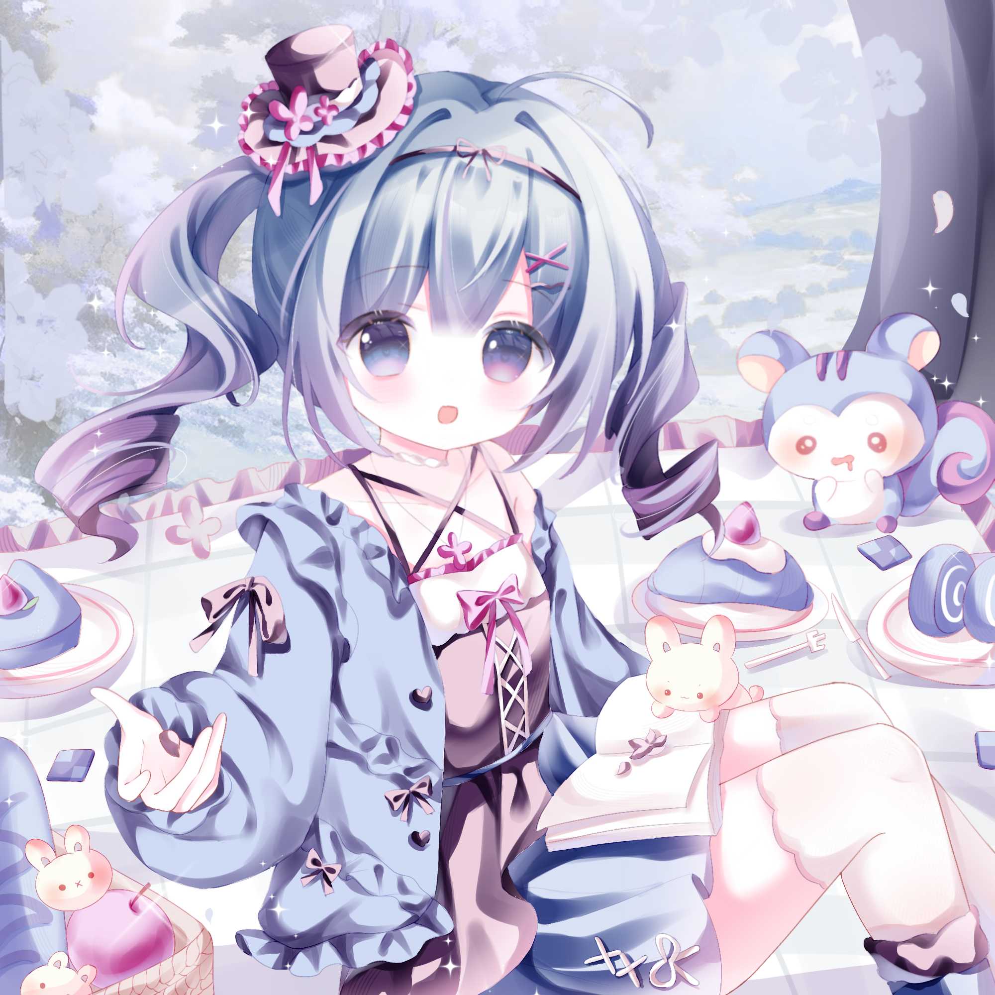野餐妹（PSD文件）