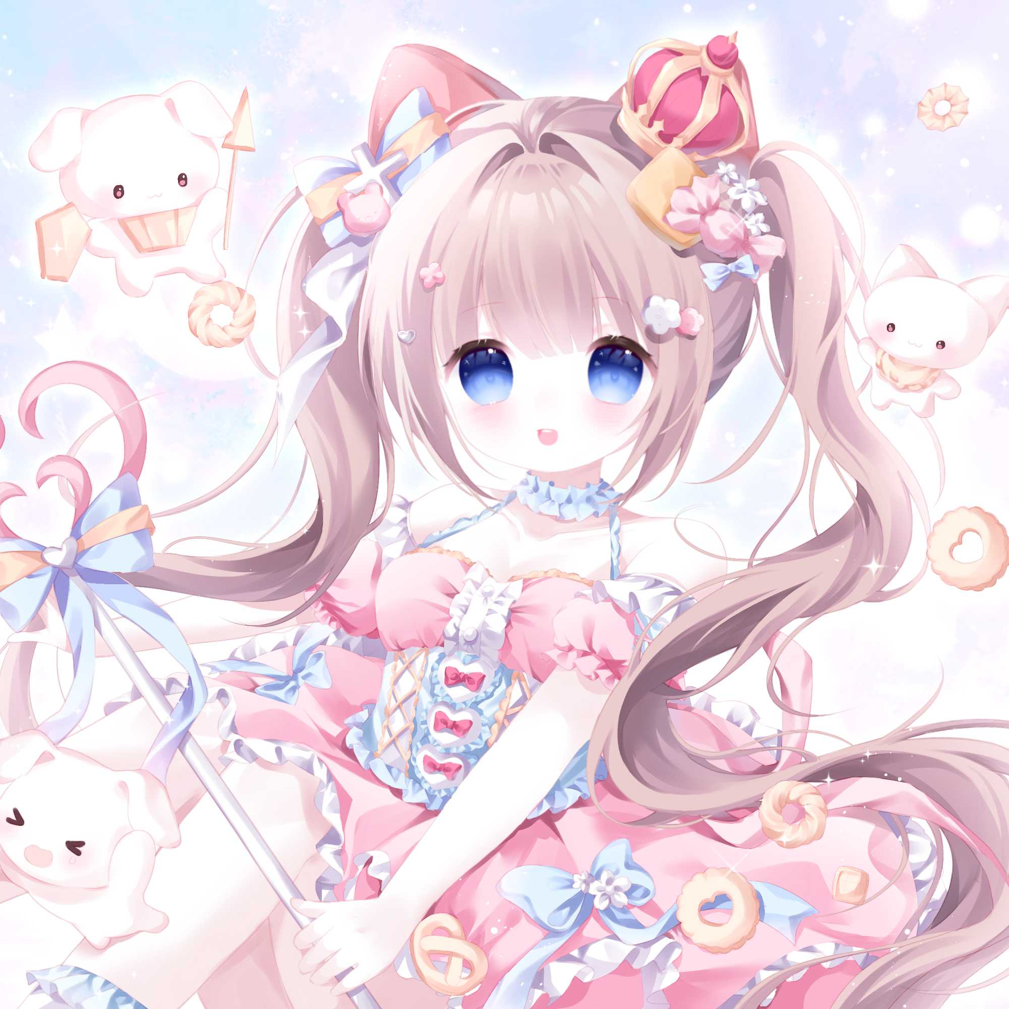 雪雪冰冰魔法少女（PSD文件）
