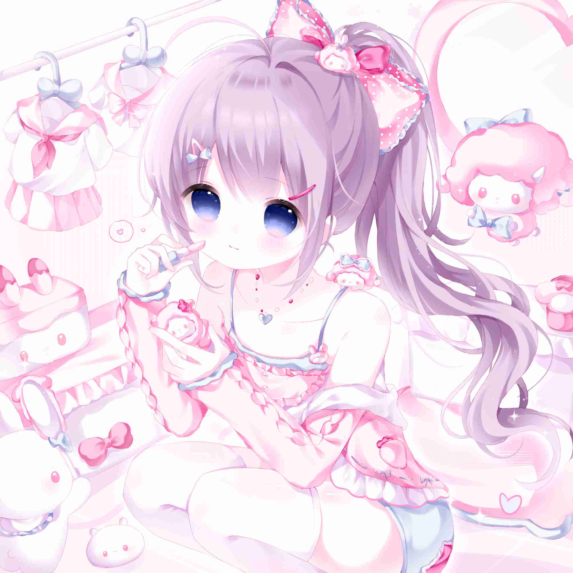 化妆少女（PSD文件）