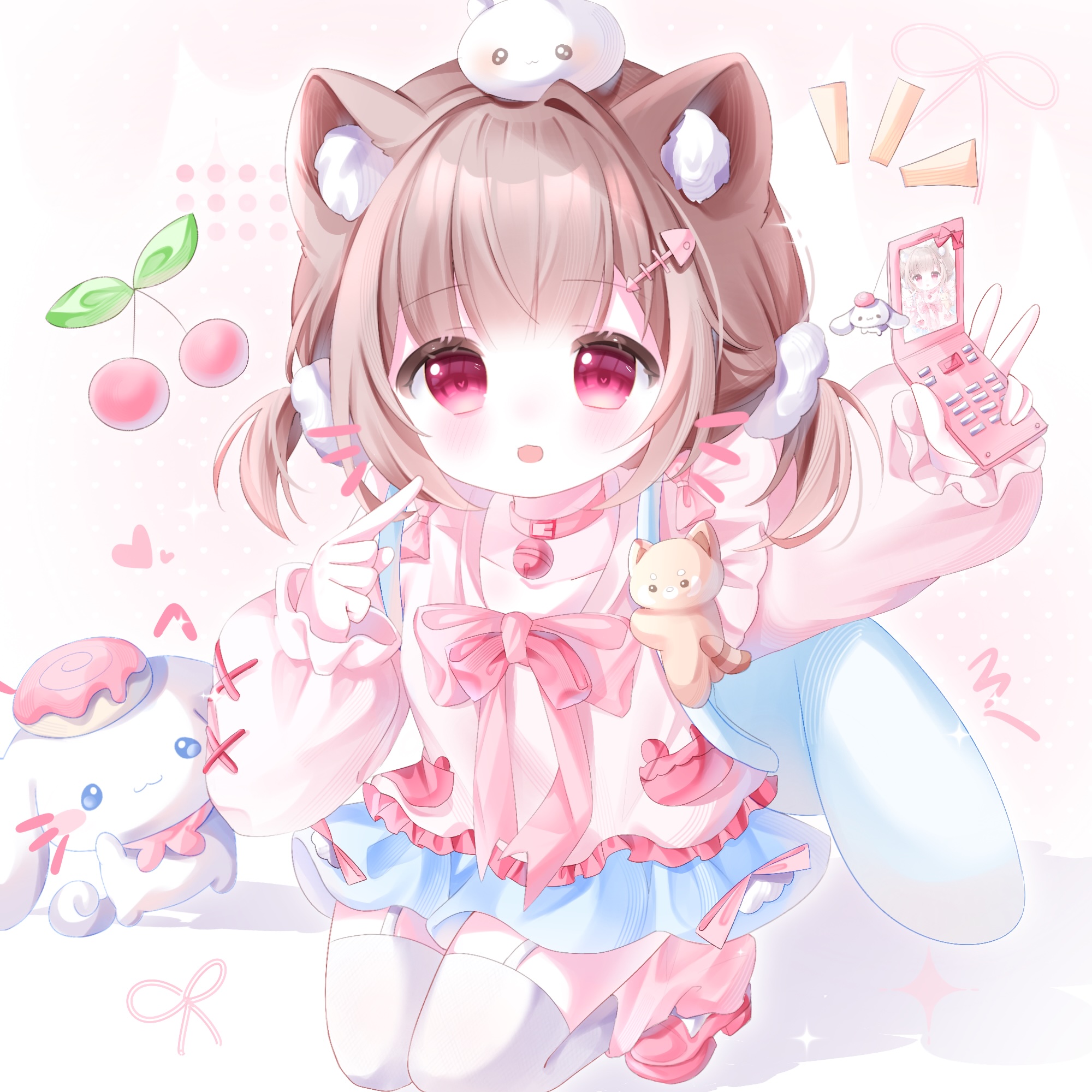 自拍猫咪妹（PSD文件）